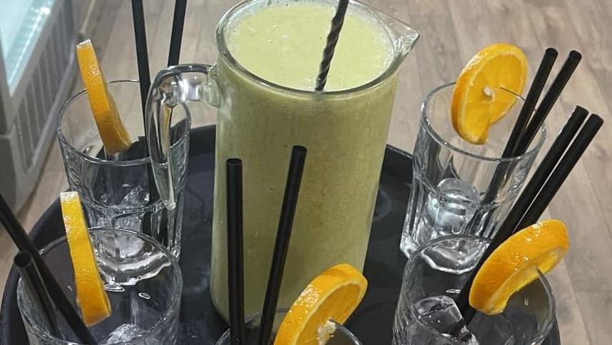 СМУТИ+BCAA ЗЕЛЕНА ЯБЪЛКА - 1L